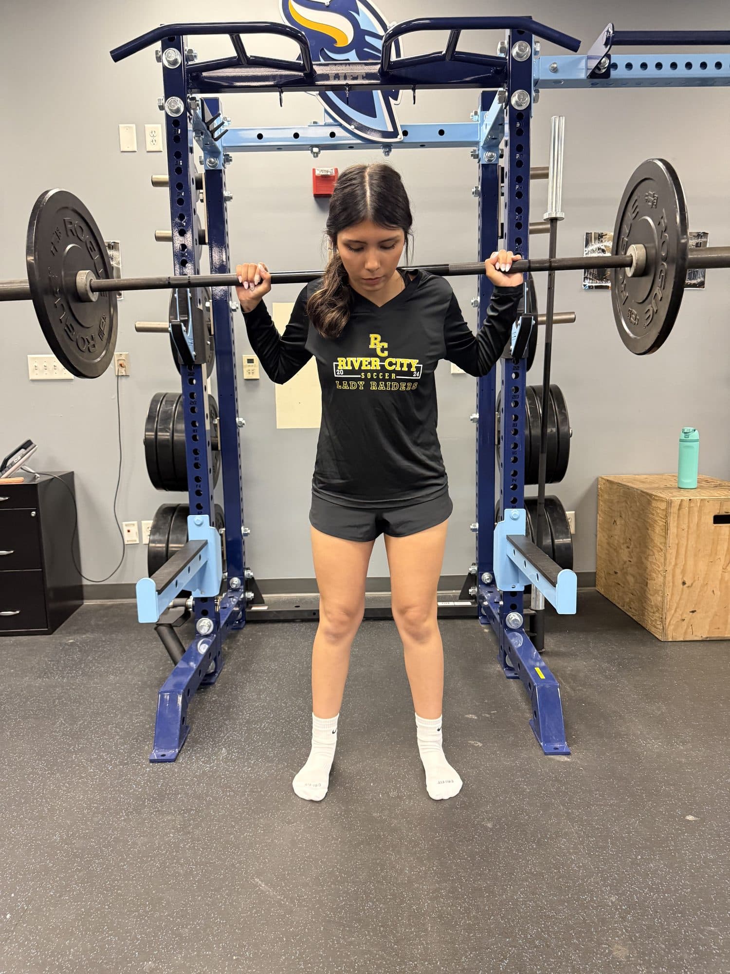 Girls Get Gains members training in the weight room, photo 10