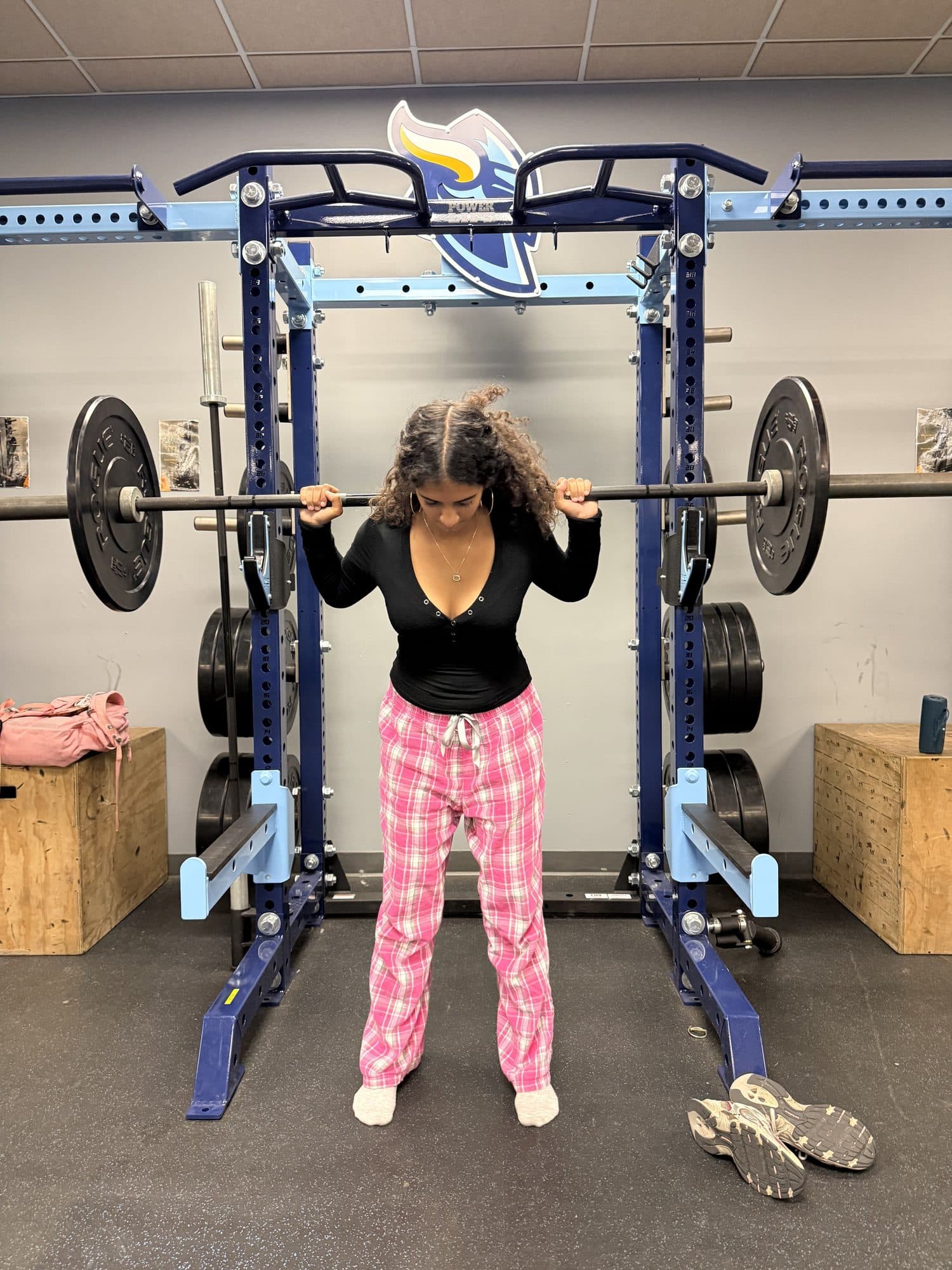 Girls Get Gains members training in the weight room, photo 6