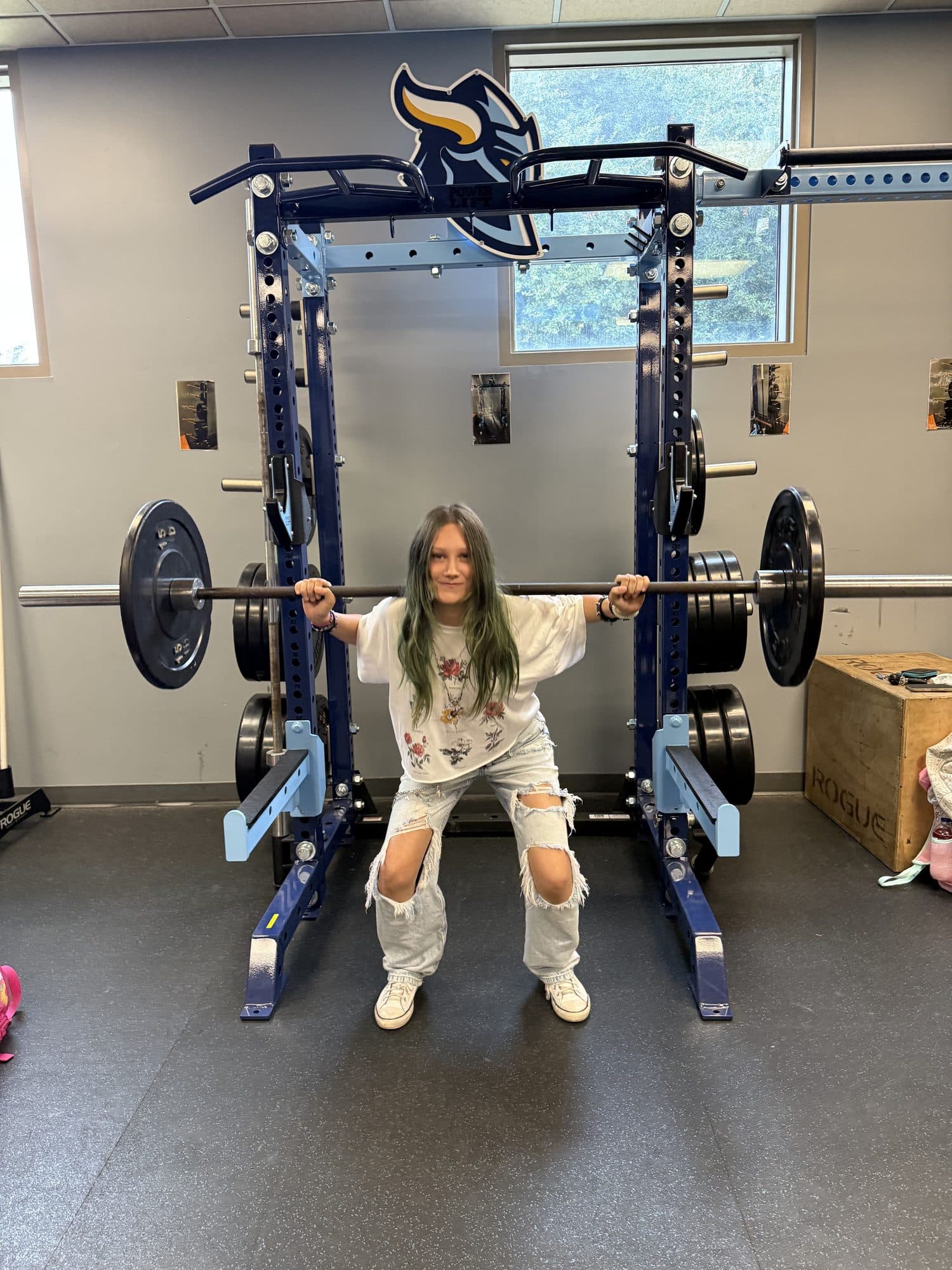 Girls Get Gains members training in the weight room, photo 7